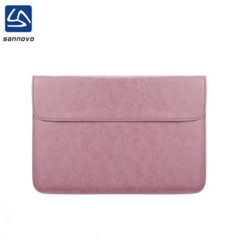 Fashion unisex style PU notebook sleeve bag for  15.4 notebook